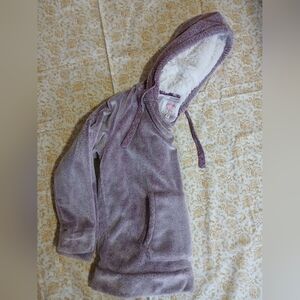 Cozy Purple Hooded Jacket